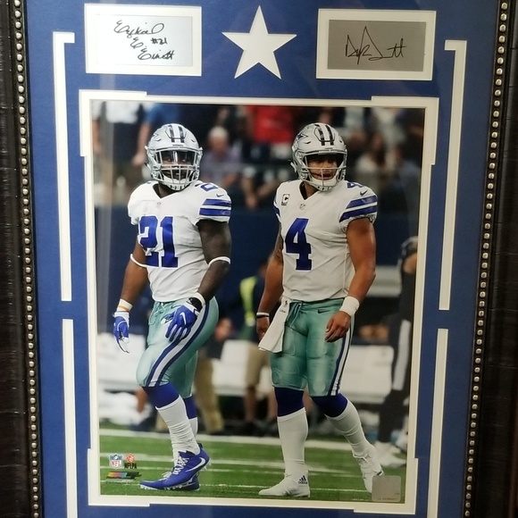 Cowboys signed plaque - Picture 2 of 3